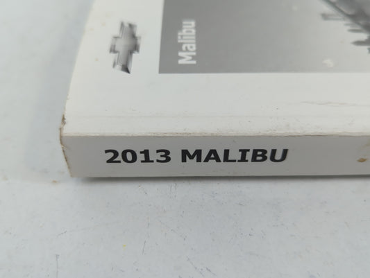 2013 Chevrolet Malibu Owners Manual Book Guide P/N:22941188 C OEM Used Auto Parts