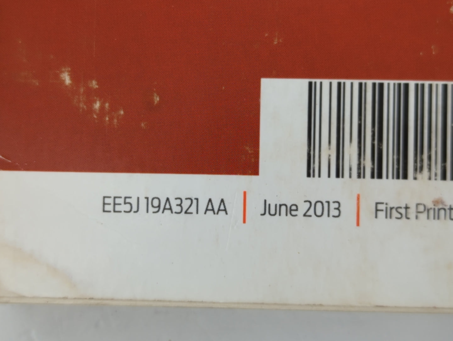 2014 Ford Fusion Owners Manual Book Guide P/N:EE5J 19A321 AA OEM Used Auto Parts - Oemusedautoparts1.com