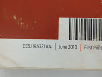 2014 Ford Fusion Owners Manual Book Guide P/N:EE5J 19A321 AA OEM Used Auto Parts - Oemusedautoparts1.com