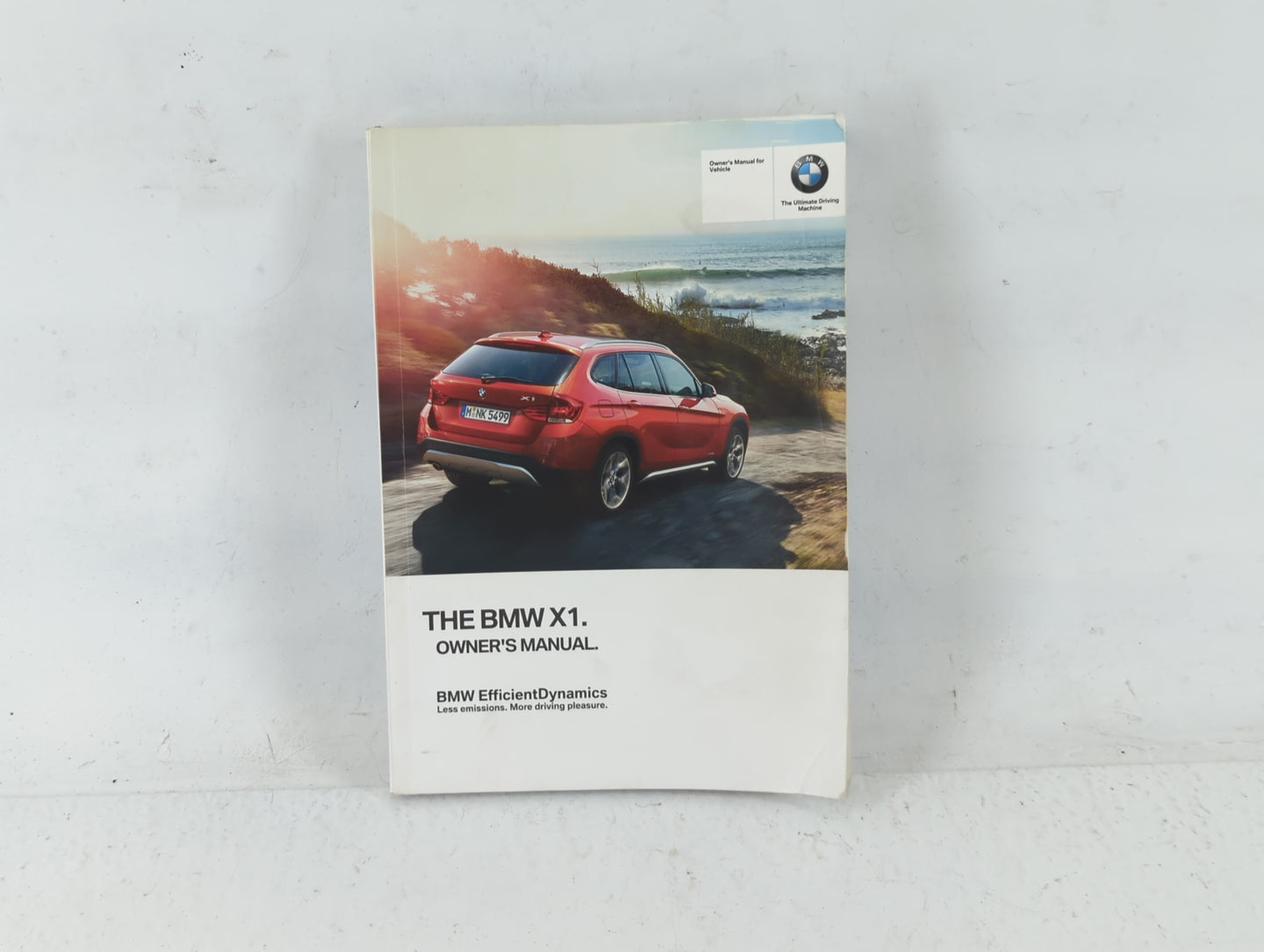 2013 Bmw X1 Owners Manual Book Guide P/N:01 40 2 911 269 OEM Used Auto Parts - Oemusedautoparts1.com