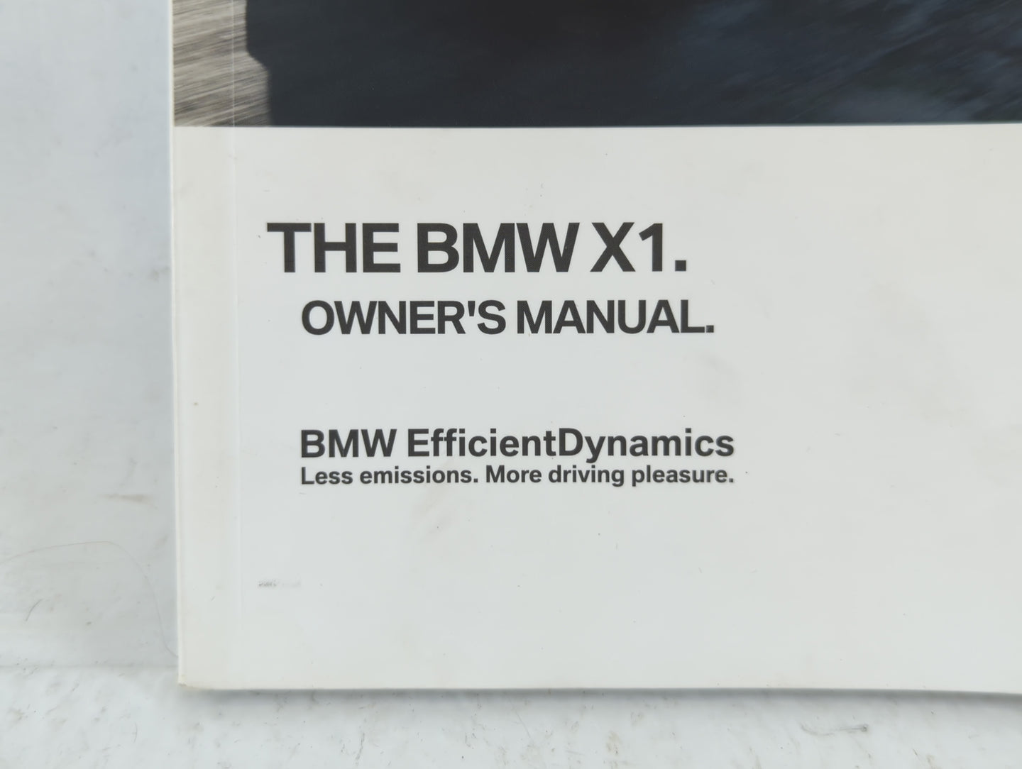 2013 Bmw X1 Owners Manual Book Guide P/N:01 40 2 911 269 OEM Used Auto Parts - Oemusedautoparts1.com