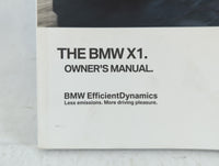 2013 Bmw X1 Owners Manual Book Guide P/N:01 40 2 911 269 OEM Used Auto Parts - Oemusedautoparts1.com