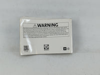 2013 Jeep Patriot Owners Manual Book Guide P/N:84149414 C OEM Used Auto Parts - Oemusedautoparts1.com