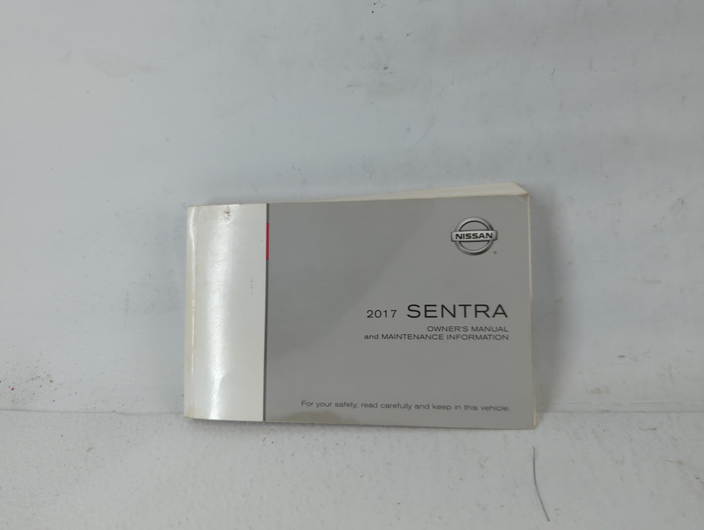 2017 Nissan Sentra Owners Manual Book Guide P/N:OM17EM 0B17U1 OEM Used Auto Parts - Oemusedautoparts1.com