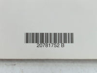 2011 Chevrolet Equinox Owners Manual Book Guide P/N:20781752 B OEM Used Auto Parts - Oemusedautoparts1.com