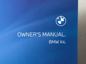 2012 Bmw X4 Owners Manual Book Guide P/N:01405A60433 OEM Used Auto Parts