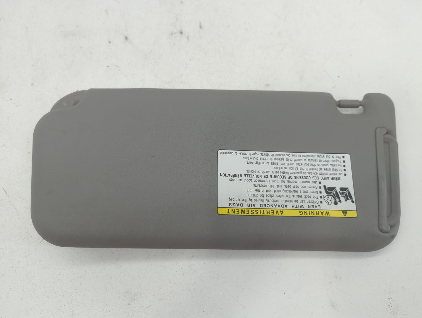 2006-2009 Toyota Rav4 Sun Visor Shade Replacement Passenger Right Mirror Fits Fits 2006 2007 2008 2009 OEM Used Auto Parts - Oemusedautoparts1.com