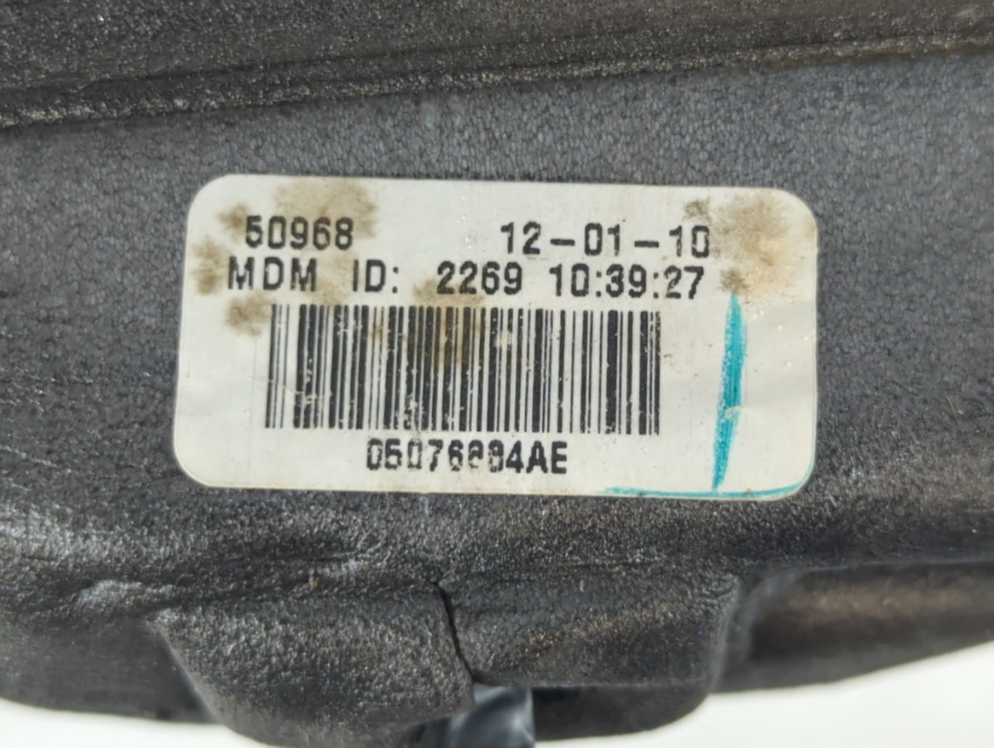 2011 Dodge Journey Side Mirror Replacement Passenger Right View Door Mirror P/N:05076884AE 50968 Fits OEM Used Auto Parts - Oemusedautoparts1.com