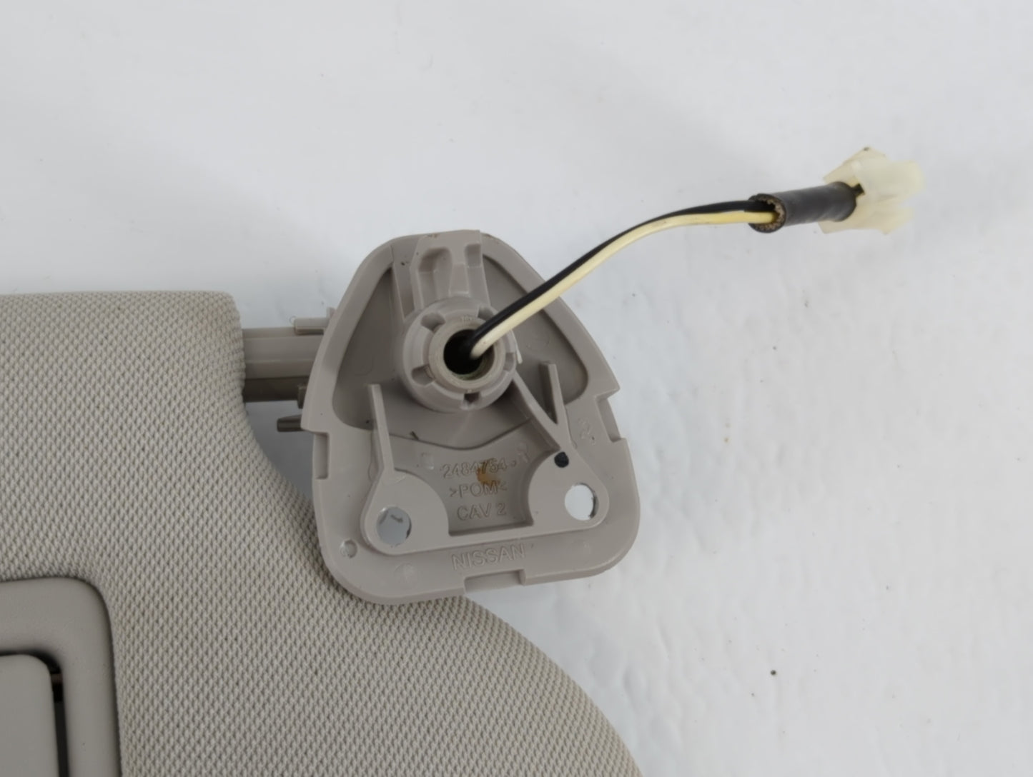 2019-2020 Infiniti Qx50 Sun Visor Shade Replacement Passenger Right Mirror Fits Fits 2019 2020 OEM Used Auto Parts - Oemusedautoparts1.com