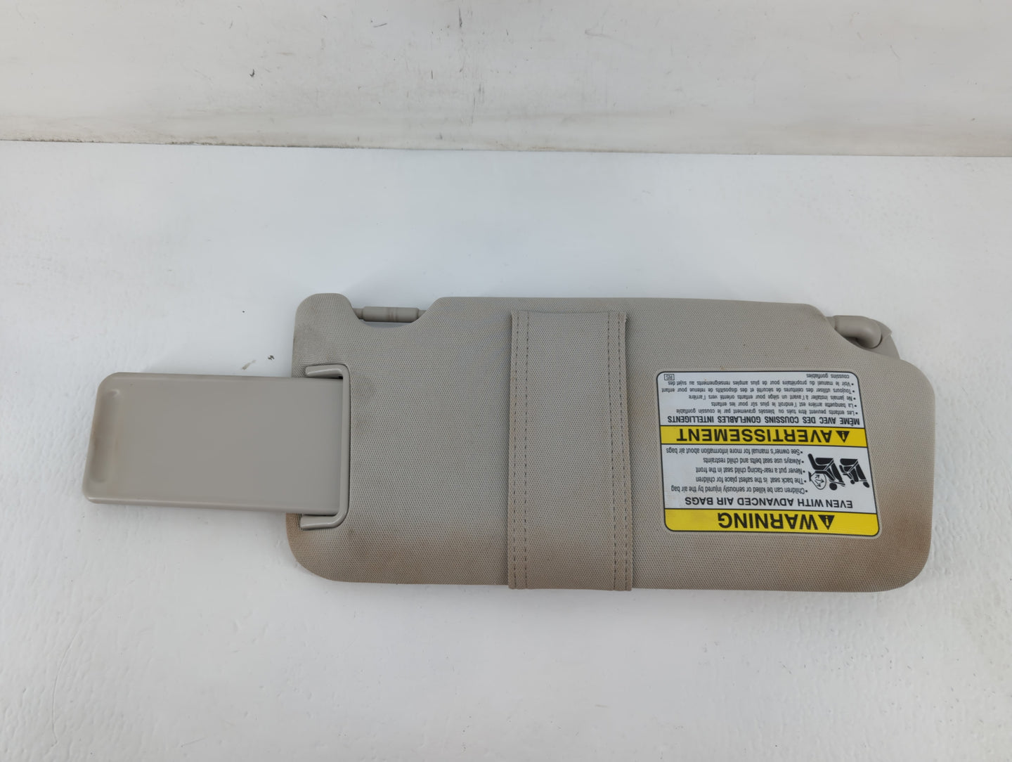 2010-2014 Subaru Legacy Sun Visor Shade Replacement Passenger Right Mirror Fits Fits 2010 2011 2012 2013 2014 OEM Used Auto Parts - Oemusedautoparts1.com