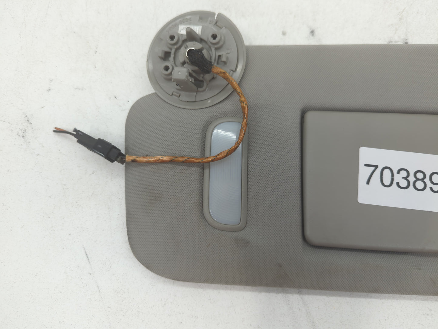 2011 Chevrolet Traverse Sun Visor Shade Replacement Driver Left Mirror Fits OEM Used Auto Parts - Oemusedautoparts1.com