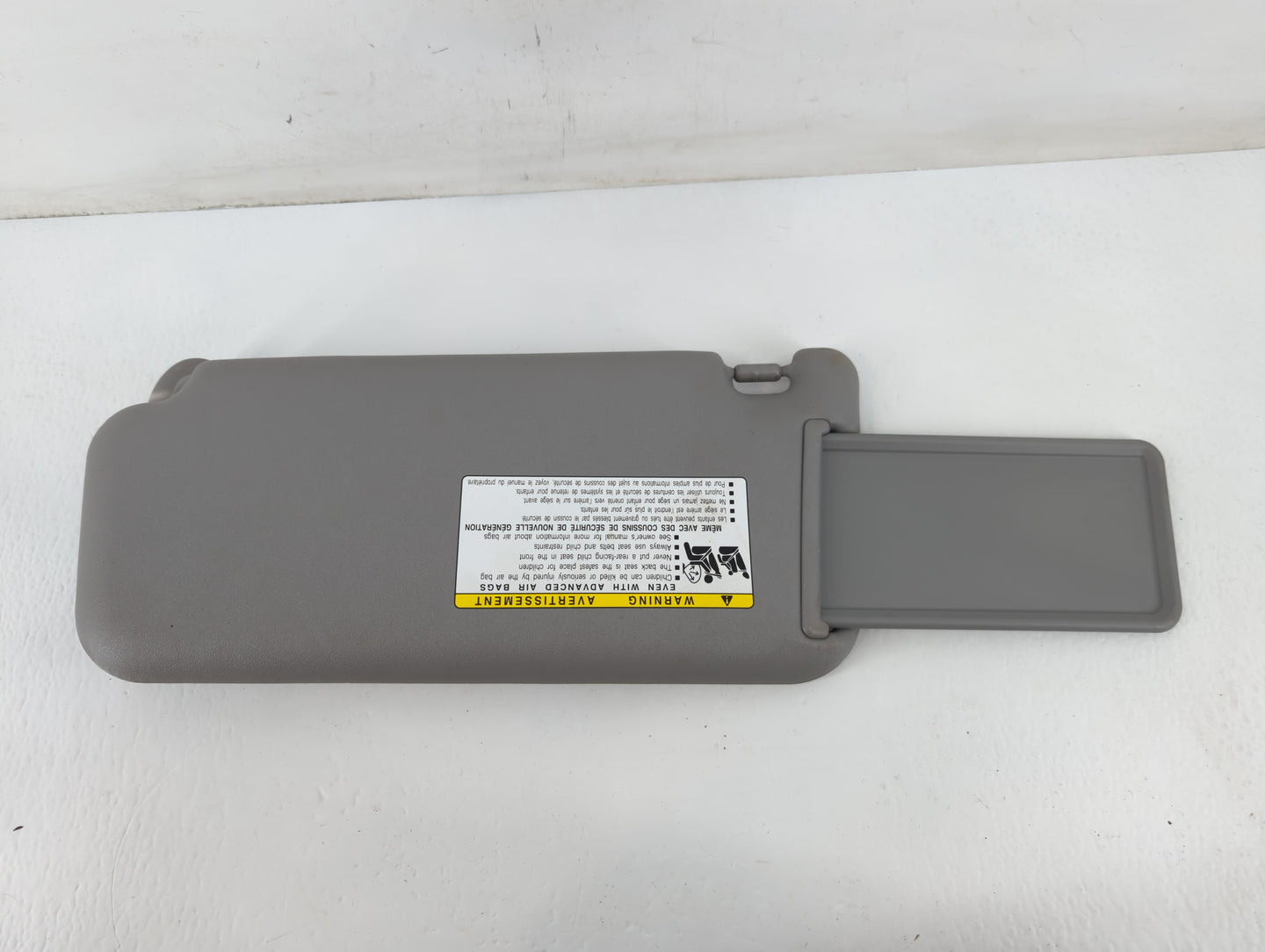 2006-2009 Toyota Rav4 Sun Visor Shade Replacement Passenger Right Mirror Fits Fits 2006 2007 2008 2009 OEM Used Auto Parts - Oemusedautoparts1.com