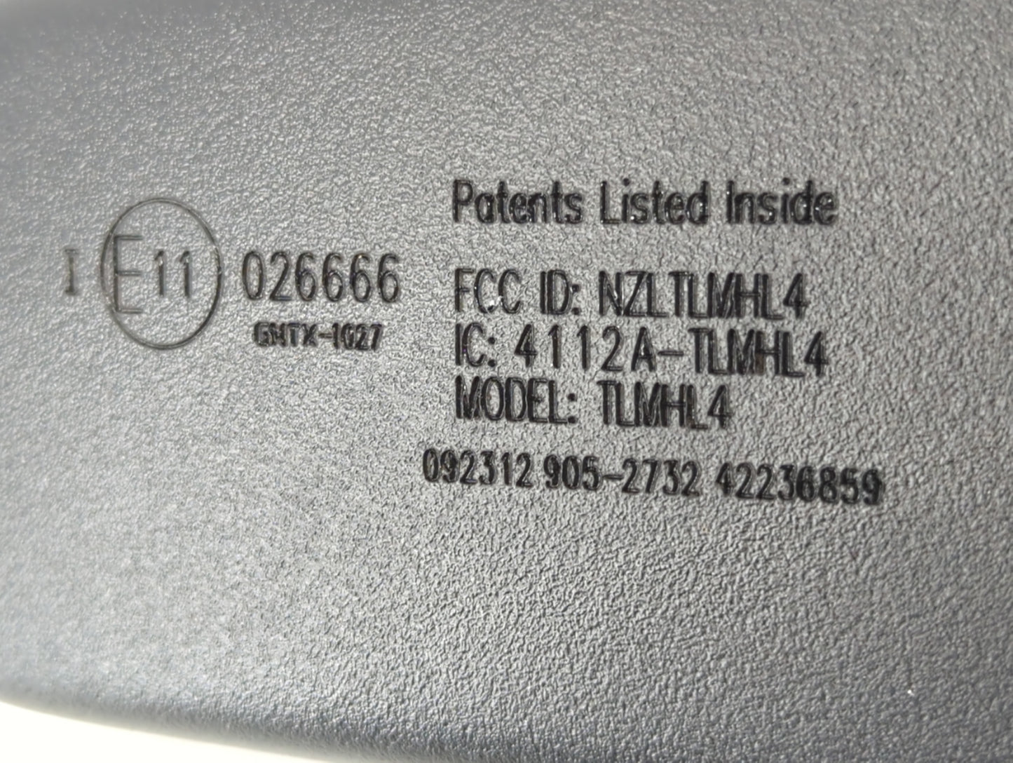 2011-2019 Hyundai Sonata Interior Rear View Mirror Replacement OEM P/N:E11026666 Fits OEM Used Auto Parts - Oemusedautoparts1.com