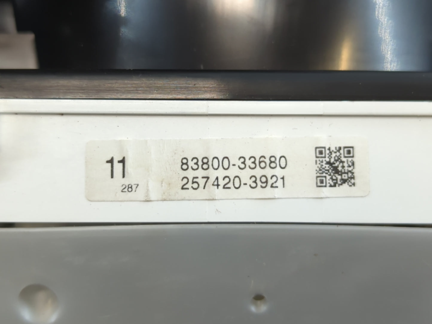 2004 Lexus Es330 Instrument Cluster Speedometer Gauges P/N:257420-3921 83800-33680 Fits Fits 2002 2003 OEM Used Auto Parts - Oemusedautoparts1.com