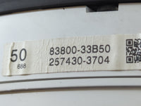 2007 Toyota Camry Instrument Cluster Speedometer Gauges P/N:257430-3704 83800-33B50 Fits OEM Used Auto Parts - Oemusedautoparts1.com