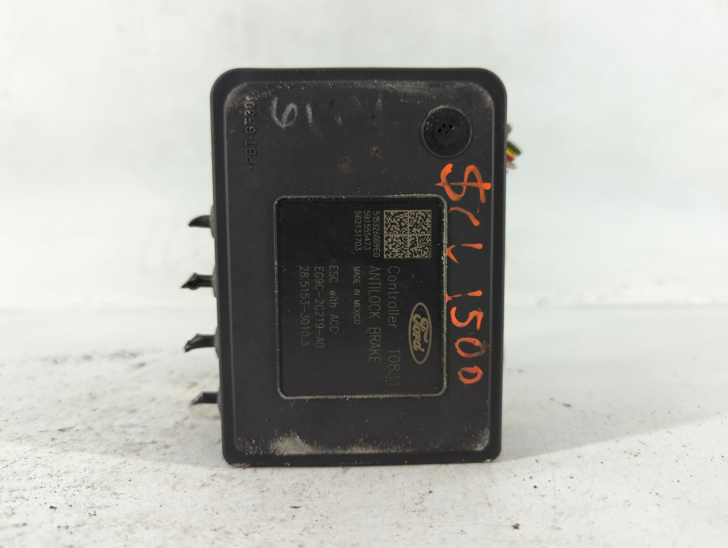 2014-2016 Ford Fusion ABS Pump Control Module Replacement P/N:EG9C-2C405-AG Fits Fits 2014 2015 2016 OEM Used Auto Parts - Oemusedautoparts1.com