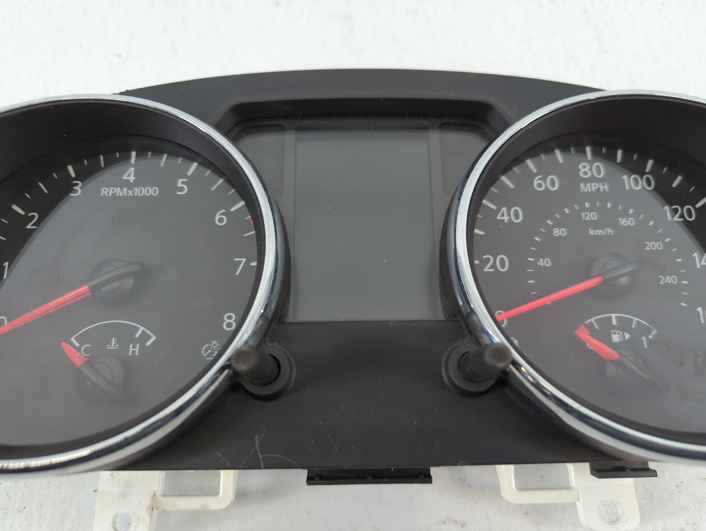 2011-2012 Nissan Rogue Instrument Cluster Speedometer Gauges P/N:VPAASF-10849-KAC 24810 1VK0A Fits Fits 2011 2012 OEM Used Auto Parts - Oemusedautoparts1.com