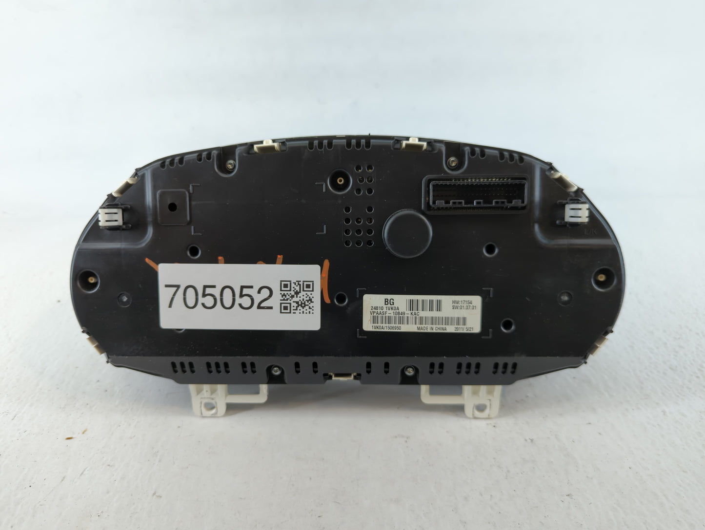 2011-2012 Nissan Rogue Instrument Cluster Speedometer Gauges P/N:VPAASF-10849-KAC 24810 1VK0A Fits Fits 2011 2012 OEM Used Auto Parts - Oemusedautoparts1.com