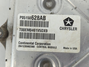 2011 Dodge Avenger PCM Engine Control Computer ECU ECM PCU OEM P/N:P05150628AB P68057013AE Fits OEM Used Auto Parts