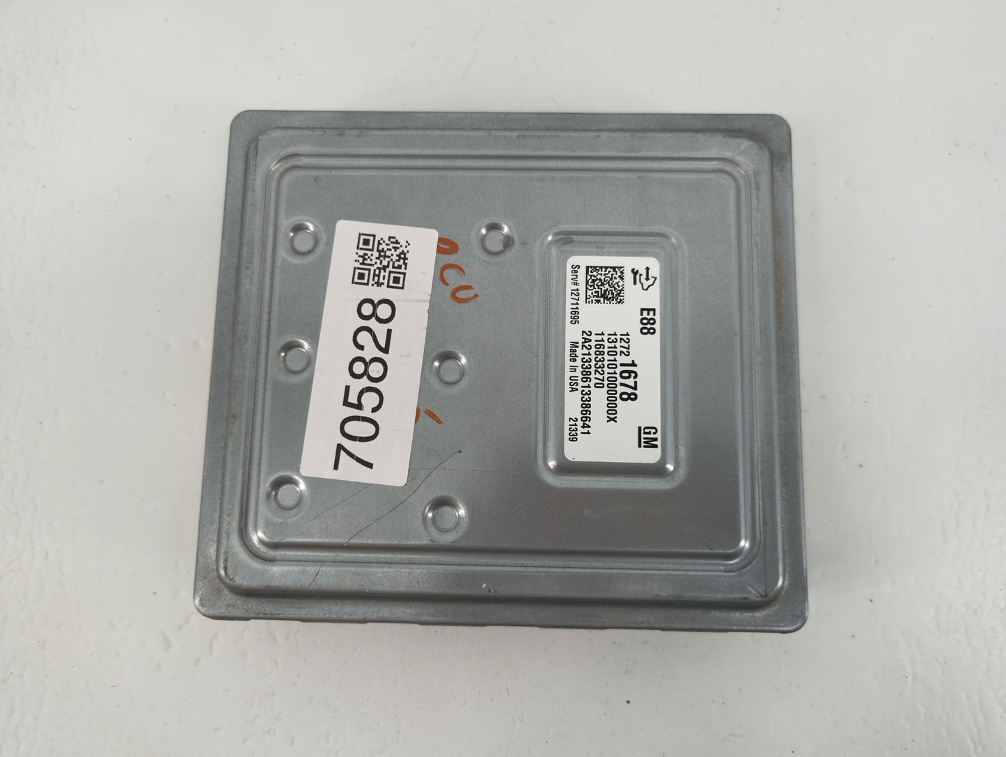 2019 Buick Encore PCM Engine Control Computer ECU ECM PCU OEM P/N:12721678 Fits Fits 2017 2018 2020 2021 2022 OEM Used Auto Parts - Oemusedautoparts1.com