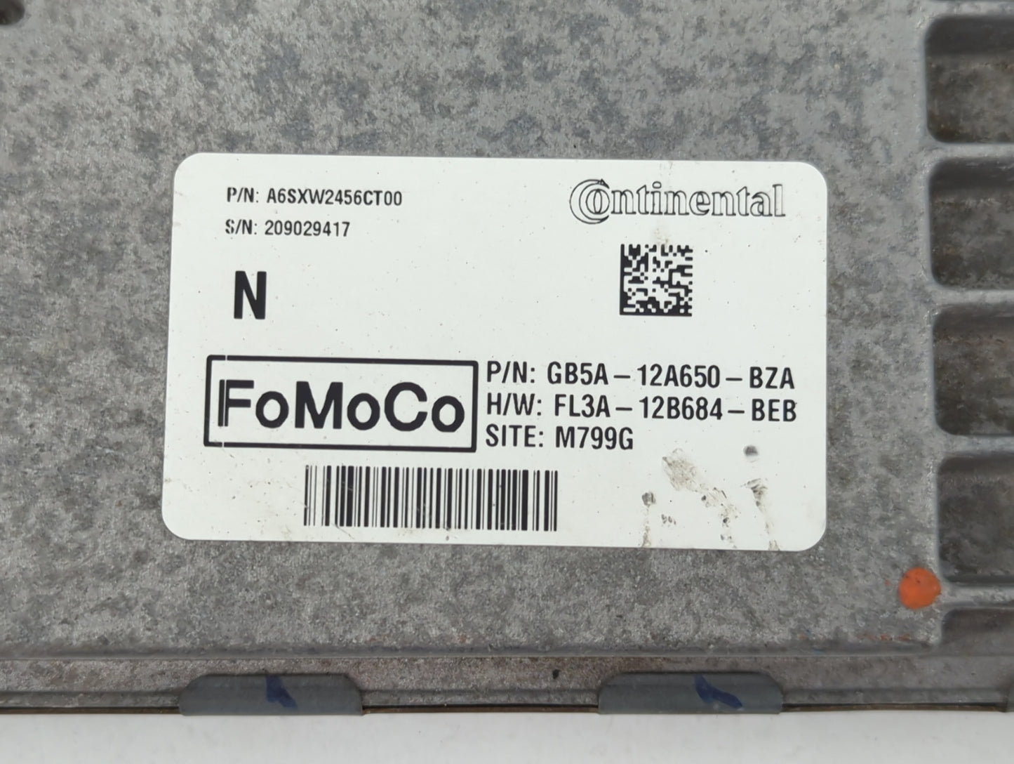 2016-2019 Ford Explorer PCM Engine Control Computer ECU ECM PCU OEM P/N:FL3A-12B684-BEB GB5A-12A650-BZA Fits OEM Used Auto Parts - Oemusedautoparts1.com