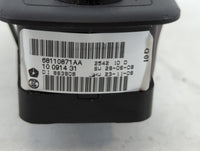 2012-2016 Chrysler Town & Country Master Power Window Switch Replacement Driver Side Left P/N:68110871AA Fits OEM Used Auto Parts - Oemusedautoparts1.com