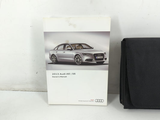 2013 Audi A6 Owners Manual Book Guide P/N:1315614G023 OEM Used Auto Parts