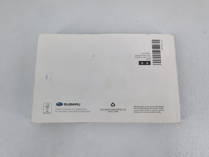 2014 Subaru Xv Owners Manual Book Guide P/N:A1170BE-B OEM Used Auto Parts