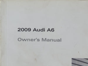 2009 Audi A6 Owners Manual Book Guide P/N:2915614F223 OEM Used Auto Parts