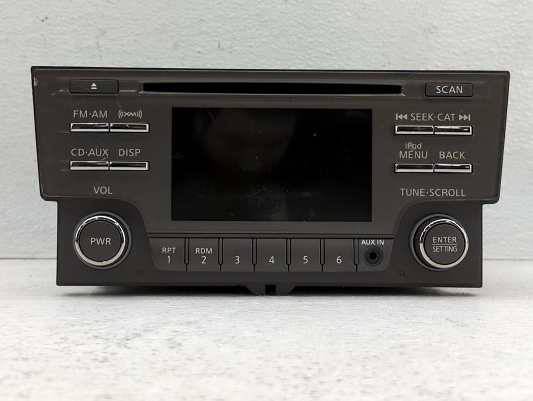 2013-2014 Nissan Sentra Radio AM FM Cd Player Receiver Replacement P/N:28185 3RA2B 28185 3RA2A Fits Fits 2013 2014 OEM Used Auto Parts