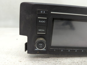 2018 Honda Civic Radio AM FM Cd Player Receiver Replacement P/N:39100-TBA-A22 Fits OEM Used Auto Parts