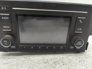 2018 Honda Civic Radio AM FM Cd Player Receiver Replacement P/N:39100-TBA-A22 Fits OEM Used Auto Parts