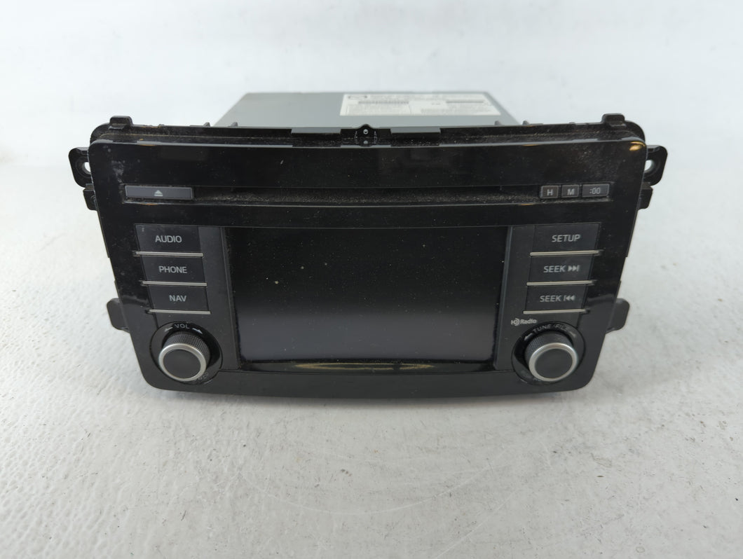 2013-2015 Mazda Cx-9 Radio AM FM Cd Player Receiver Replacement P/N:16700070 TK22 66 DV0 Fits Fits 2013 2014 2015 OEM Used Auto Parts