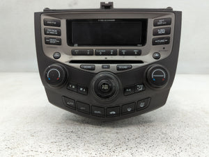 2004-2007 Honda Accord Radio AM FM Cd Player Receiver Replacement P/N:M4G478020 39175-SDA-L 120-M2 Fits Fits 2004 2005 2006 2007 OEM Used Auto Parts