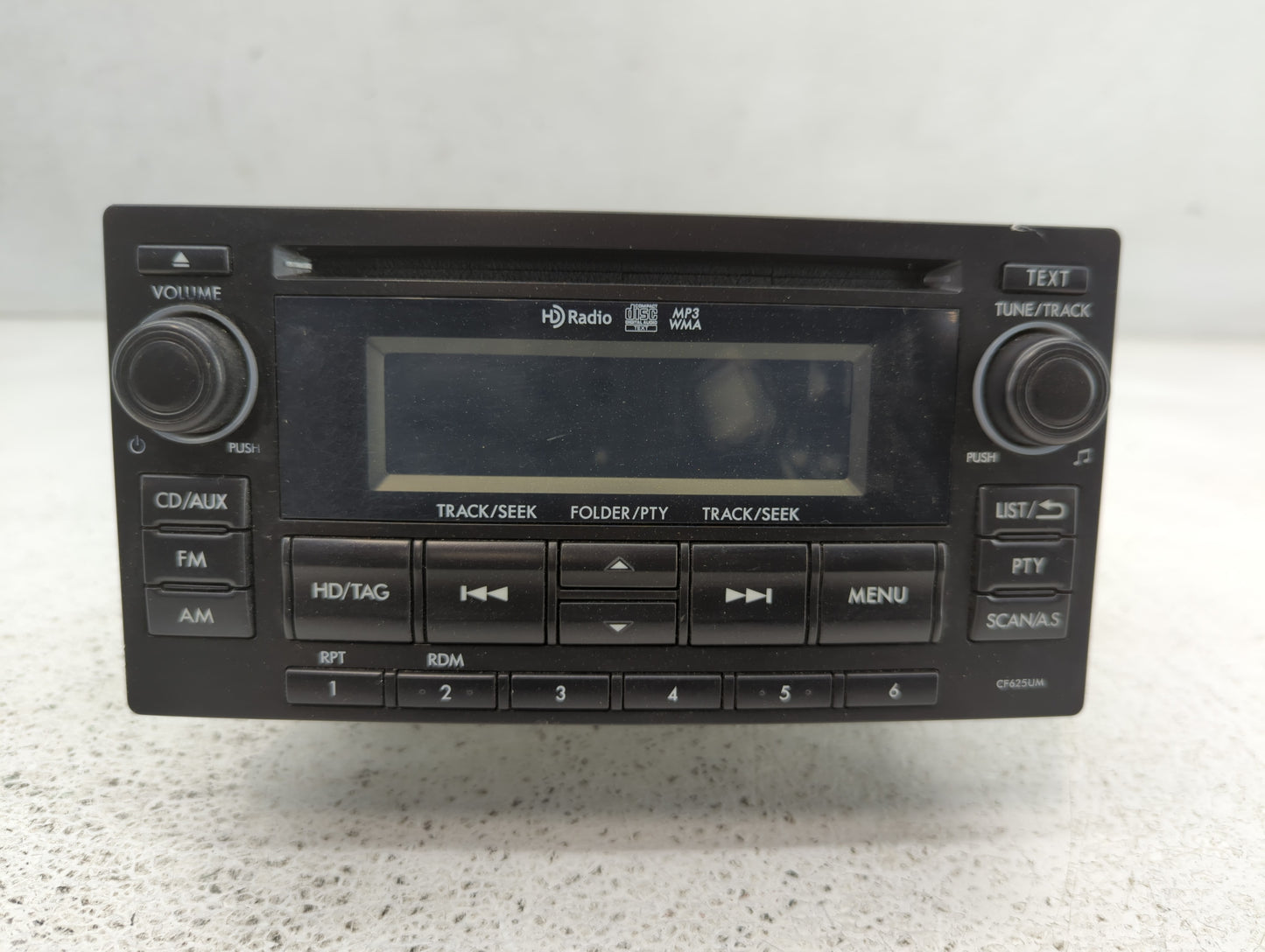 2014 Subaru Forester Radio AM FM Cd Player Receiver Replacement P/N:86201SG620 Fits OEM Used Auto Parts - Oemusedautoparts1.com