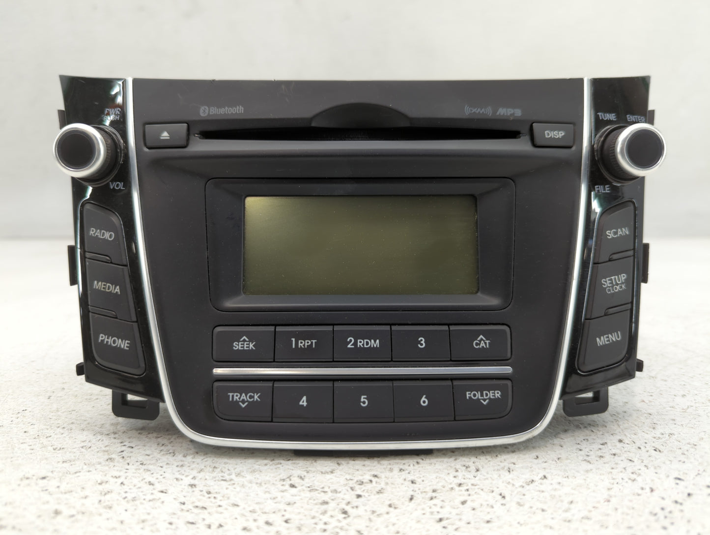 2014-2015 Hyundai Elantra Gt Radio AM FM Cd Player Receiver Replacement P/N:96170-A5160GU Fits Fits 2014 2015 OEM Used Auto Parts - Oemusedautoparts1.com