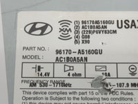 2014-2015 Hyundai Elantra Gt Radio AM FM Cd Player Receiver Replacement P/N:96170-A5160GU Fits Fits 2014 2015 OEM Used Auto Parts - Oemusedautoparts1.com