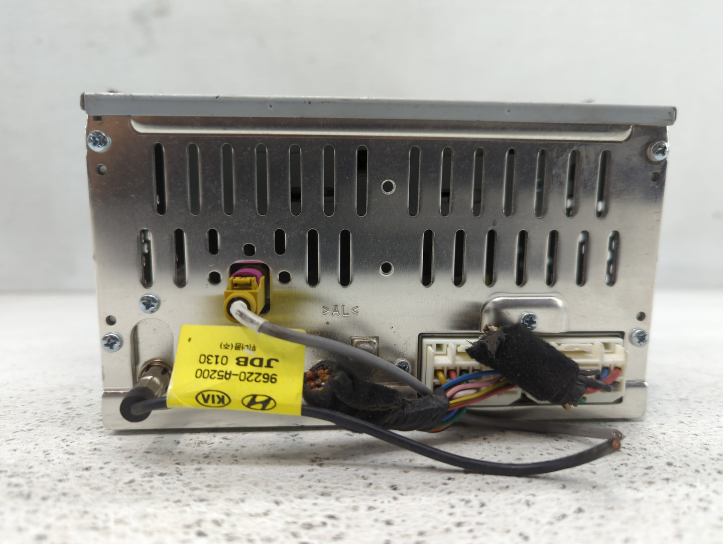 2014-2015 Hyundai Elantra Gt Radio AM FM Cd Player Receiver Replacement P/N:96170-A5160GU Fits Fits 2014 2015 OEM Used Auto Parts - Oemusedautoparts1.com