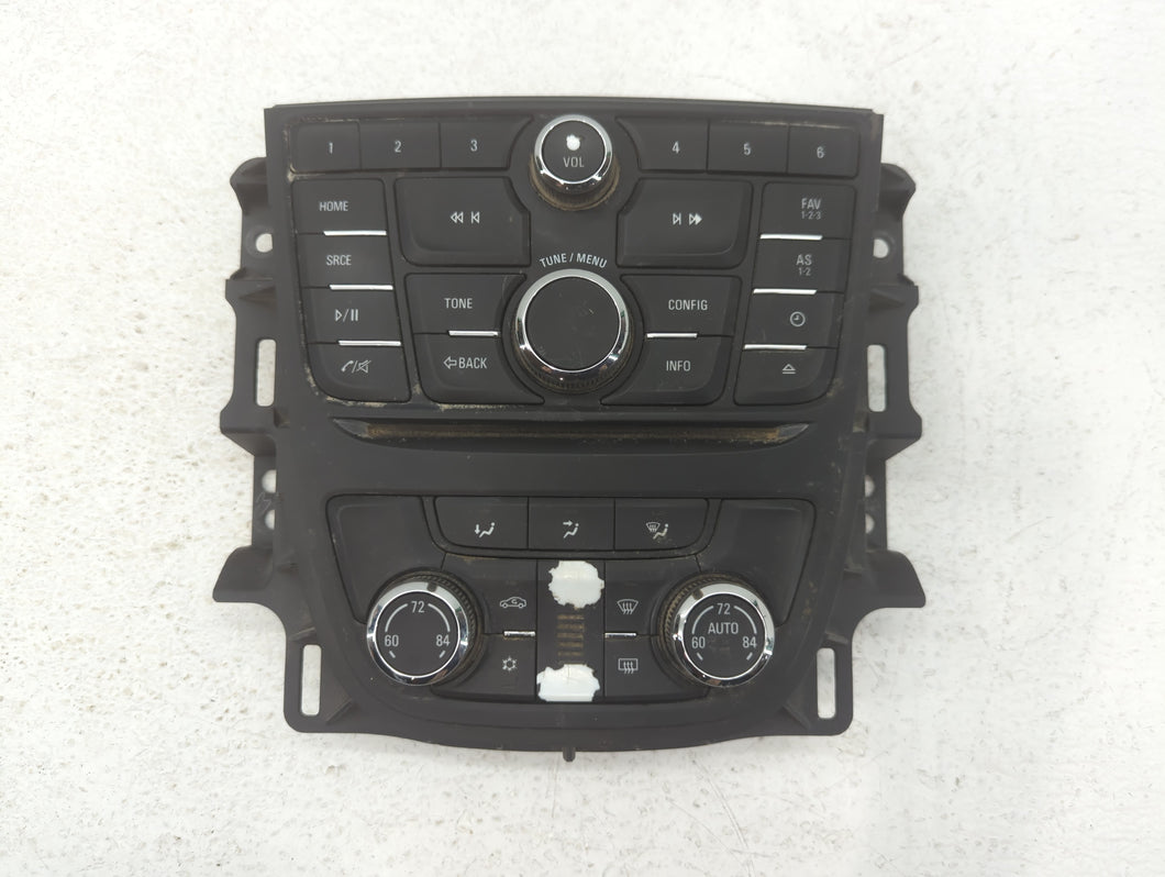 2012-2015 Buick Verano Climate Control Module Temperature AC/Heater Replacement P/N:22944943 Fits Fits 2012 2013 2014 2015 2016 OEM Used Auto Parts