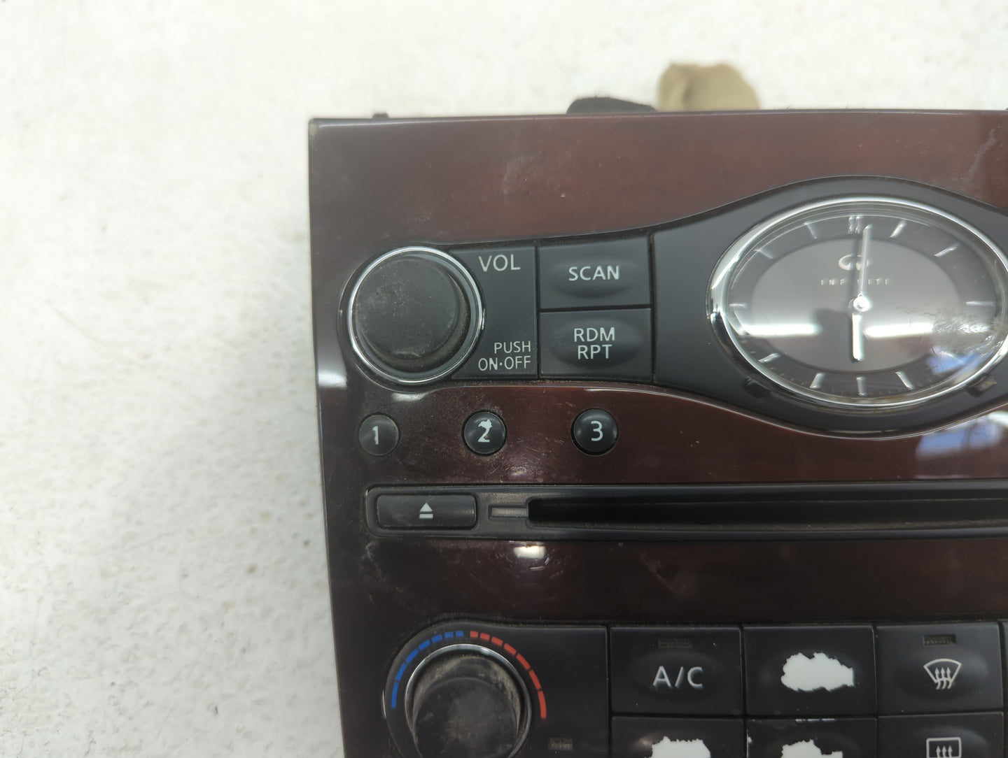 2014-2017 Infiniti Qx50 Climate Control Module Temperature AC/Heater Replacement P/N:25391 1BU5A 68262 1BC3B Fits OEM Used Auto Parts - Oemusedautoparts1.com