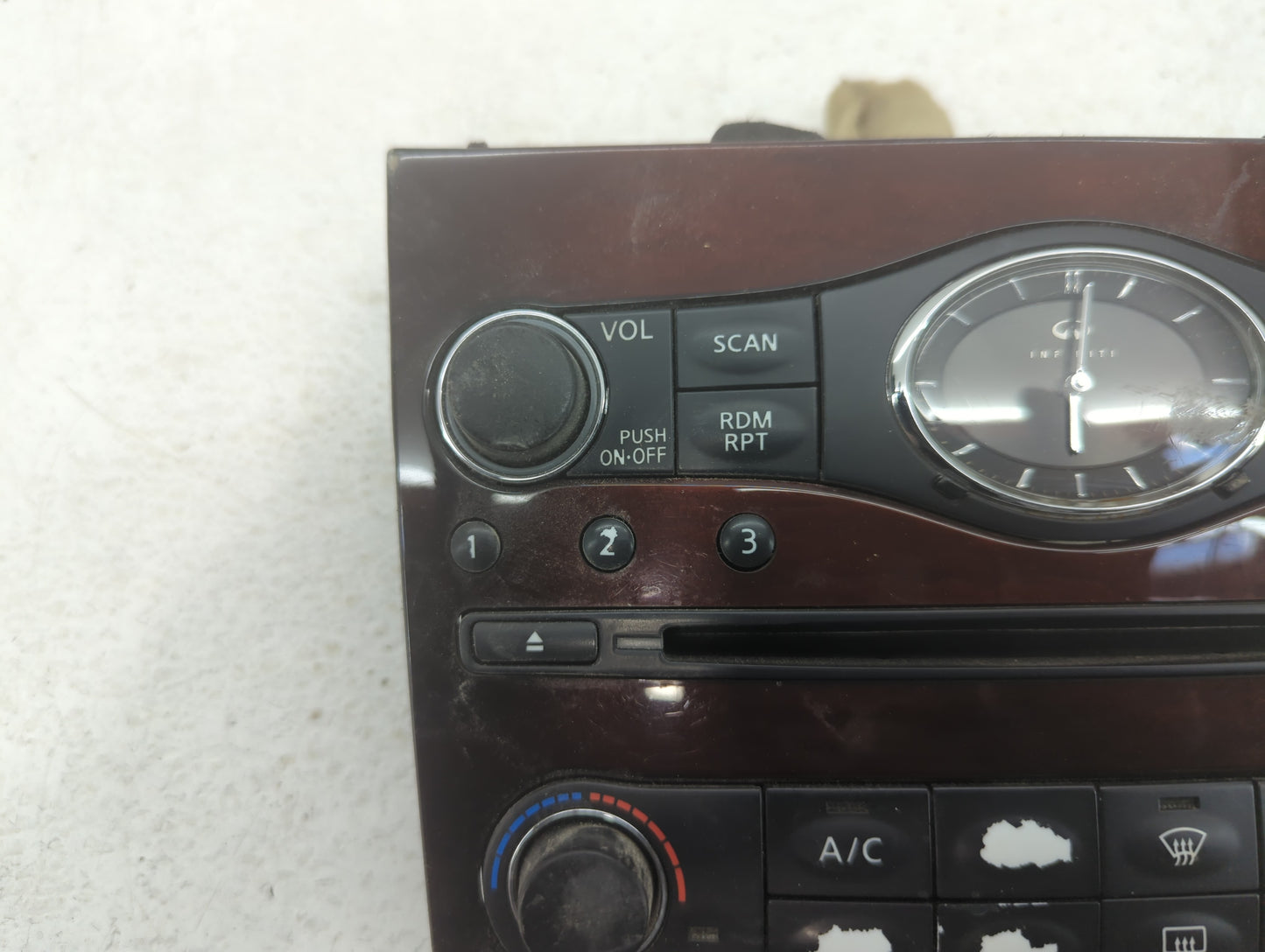 2014-2017 Infiniti Qx50 Climate Control Module Temperature AC/Heater Replacement P/N:25391 1BU5A 68262 1BC3B Fits OEM Used Auto Parts - Oemusedautoparts1.com