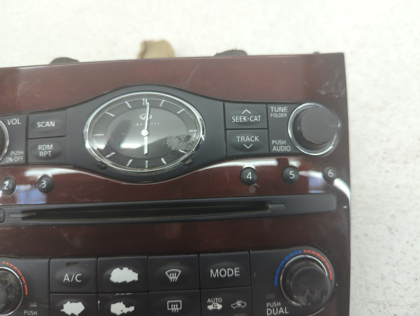 2014-2017 Infiniti Qx50 Climate Control Module Temperature AC/Heater Replacement P/N:25391 1BU5A 68262 1BC3B Fits OEM Used Auto Parts - Oemusedautoparts1.com