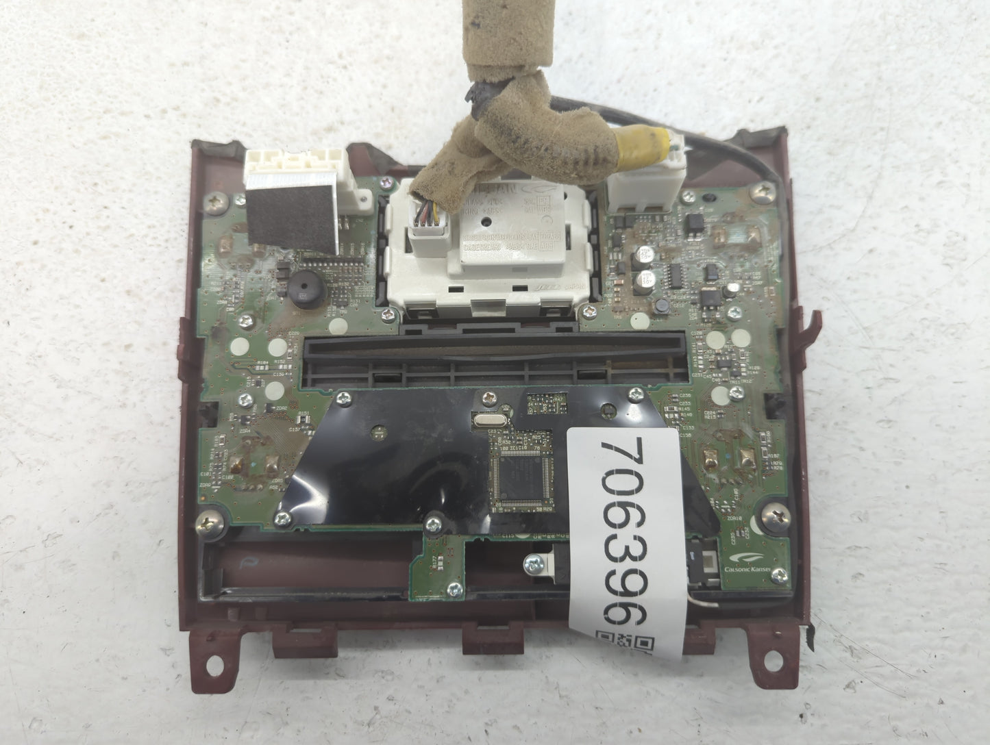 2014-2017 Infiniti Qx50 Climate Control Module Temperature AC/Heater Replacement P/N:25391 1BU5A 68262 1BC3B Fits OEM Used Auto Parts - Oemusedautoparts1.com