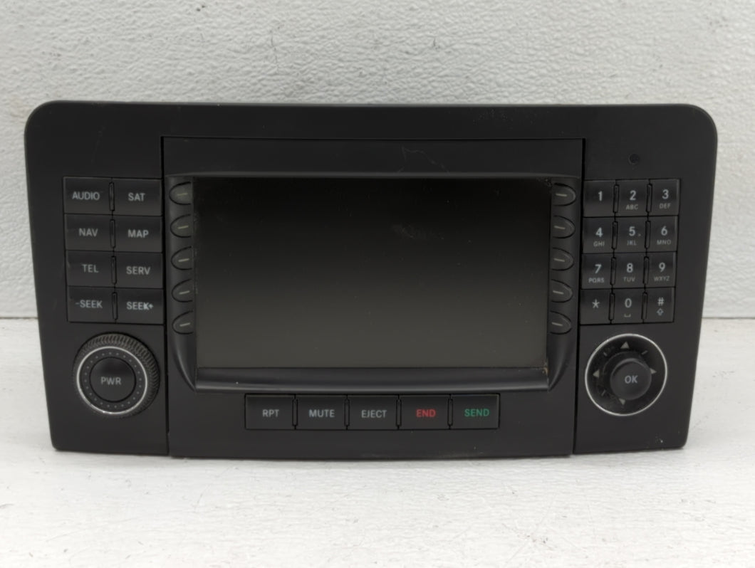 2007 Mercedes-Benz Ml450 Radio AM FM Cd Player Receiver Replacement P/N:A 164 820 17 79 Fits Fits 2006 2008 OEM Used Auto Parts