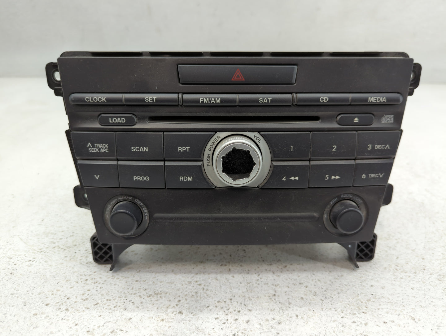 2007-2009 Mazda Cx-7 Radio AM FM Cd Player Receiver Replacement P/N:EG23 66 AR0A Fits Fits 2007 2008 2009 OEM Used Auto Parts - Oemusedautoparts1.com