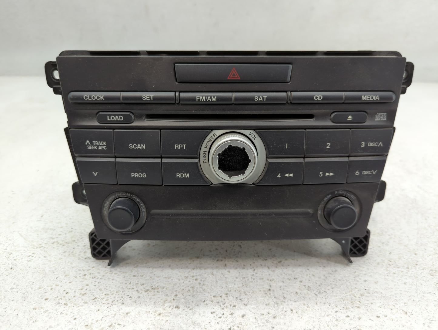 2007-2009 Mazda Cx-7 Radio AM FM Cd Player Receiver Replacement P/N:EG23 66 AR0A Fits Fits 2007 2008 2009 OEM Used Auto Parts - Oemusedautoparts1.com