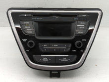 2013 Hyundai Elantra Radio AM FM Cd Player Receiver Replacement P/N:96170-3X165RA5 Fits OEM Used Auto Parts