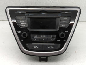 2013 Hyundai Elantra Radio AM FM Cd Player Receiver Replacement P/N:96170-3X165RA5 Fits OEM Used Auto Parts