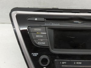 2013 Hyundai Elantra Radio AM FM Cd Player Receiver Replacement P/N:96170-3X165RA5 Fits OEM Used Auto Parts