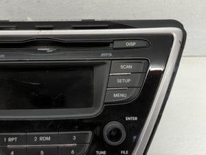 2013 Hyundai Elantra Radio AM FM Cd Player Receiver Replacement P/N:96170-3X165RA5 Fits OEM Used Auto Parts